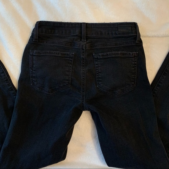 Verdugo Ankle Uneven Hem jeans Vintage Black PAIGE - Picture 8 of 14